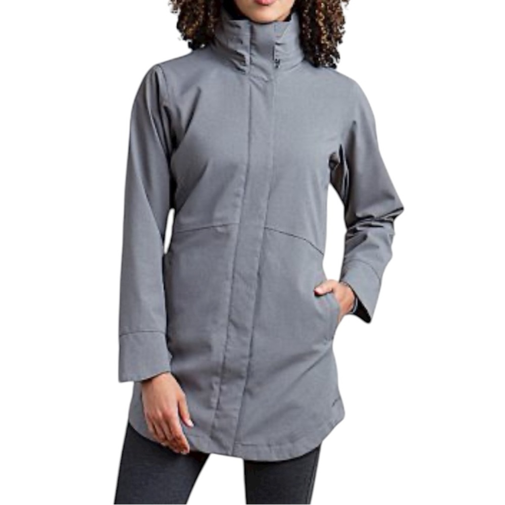 ExOfficio Women’s Emei Trench Coat Jacket Size Large